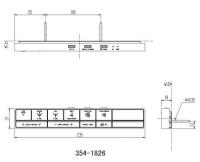 354-1826-SET　サティスSタイプ DV-S825・DV-S815タイプ用　スマートリモコンキット(5グレード)　英字表記　電池、ビス付