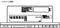 354-1844-SET　サティスSタイプ  DV-S825・S815タイプ用　インテリアリモコン(5グレード)　電池、ビス付