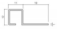 INAX(LIXIL) 装飾見切り材(壁用) 壁見切り10C SM-2700C/MB-10(ホワイト)