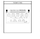TCM1745S　TOTO　ウォシュレットリモコン　流すボタンあり　[ネオレストRH1]TCF9767W、[ネオレストAH1]TCF9787W用