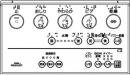 TCM892-2　TOTOウォシュレットリモコン　流すボタンなし [10ウォシュレットS2]TCF6331E用