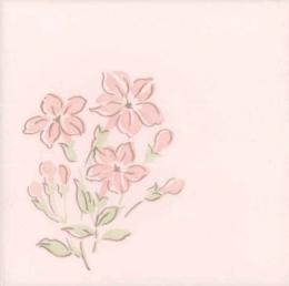 INAX　ミスティキラミックデザイン100 花　100mm角平(柄)　MDKC-100/739A
