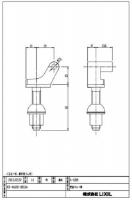 INAX　普通便座用蝶番　A-688/BU8