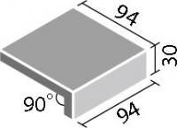 INAX　テールフロア 100角垂れ付段鼻　TRF-101/3