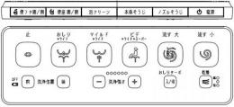 354-1876-SET　サティスX　DV-X116タイプ用壁リモコン(カラー:ホワイト) 電池、ビス付