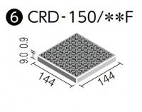 INAX　クレド 150mm角歩道用スロープ(Fパターン)　 CRD-150/8F