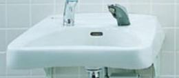 L-364AG/LW1 (ミスティホワイト)　身体障害者用洗面器　