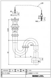 排水Sトラップ　LF-4SA