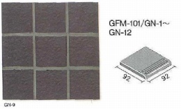 GFM-101/GN-9　GPフロアナチュラルカラー 100角段鼻