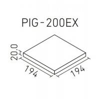 【在庫あり!/在庫限り】 PIG-200EX/5[4枚セット]　 ピアガイアEX　 200mm角平　 屋外床　玄関床　タイル　