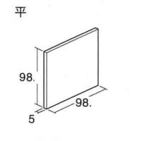 カミヤマ　内装タイル100 マット釉　平　MN58
