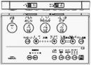 TCM1247-4　TOTO　ウォシュレットリモコン　流すボタンなし(TCF732、TCF732C、TCF732F　他用)