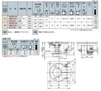 THタイプ　重荷重用低床式旋回金具　サイズ65mm TRRTH-65