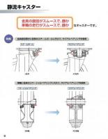 PCJCタイプ　静流タイプ　サイズ150mm　旋回キャスター　PCJC-151