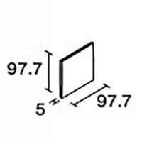 KYタイル　100mm角平　P10-CT173