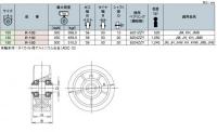 Rタイプ　車輪　サイズ150mm 重荷重用ダイカスト製ウレタンゴム車輪 R-150