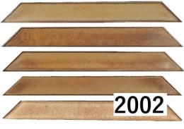 DGA-2002[4枚セット] 平田タイル エッジ(Edge) ホテルライク モダン|細長 和風 おしゃれ|洗面所 キッチンにおすすめ|屋内壁タイル