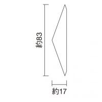名古屋モザイク　PYRAMIS ピラミス　83×17半マスA(カット)　PYR-HMA-1