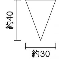 名古屋モザイク　PYRAMIS ピラミス　40×30半マスB(カット)　PYR-HMB-1