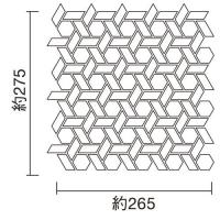 【アウトレット】　 CLD-012[シート]　 クレイドロップ　 名古屋モザイク　 モザイクタイル　