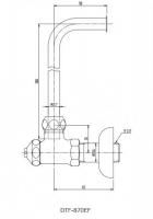 DTF-870EF　INAX　INAX　隅付ロータンク　DT-870用止水栓　