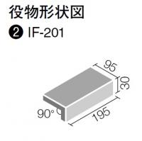 INAX　デザレート 垂れ付段鼻(外床タイプ)(接着)　　IF-201N/DR-16M