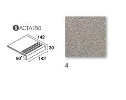 ACTA150/4[枚]　スターコート 150角タレ付階段　KYタイル