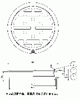 MK19W-50　ミヤコ　目皿　VP・VU兼用