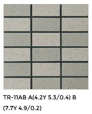 スワンタイル　アース　50二丁表紙張り　TR-11ABA(4.2Y 5.3/0.4) B(7.7Y 4.9/0.2)
