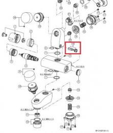【INAX】 水栓部品 BF-2142T用流量調節部  A-4868