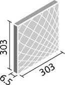 エコカラットプラス ニュートランス 303角平(レリーフ) ECP-303/NTC3N