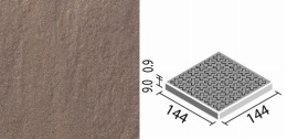 アレス 150mm角歩道用スロープ(Fパターン) ALS-150/10F