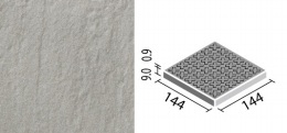 アレス 150mm角歩道用スロープ(Fパターン) ALS-150/3F