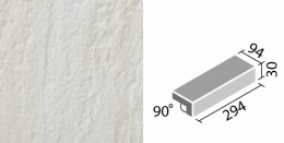 アレス 300×100mm角垂れ付き段鼻 ALS-301/1