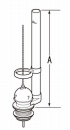 DTF-810C　INAX 密結洗落しロータンク用フロート弁(防露用)