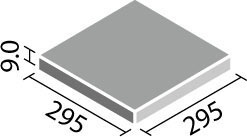 フォスキー 300mm角平(外床タイプ) IPF-300/FSL-11