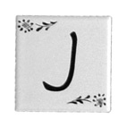 プチアルファベット　47角　PDT-J