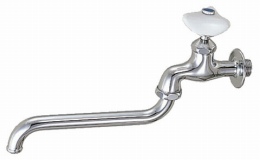 INAX 自在水栓　陶器ハンドル湯用　L220　LF-12F(220)-13D(H)