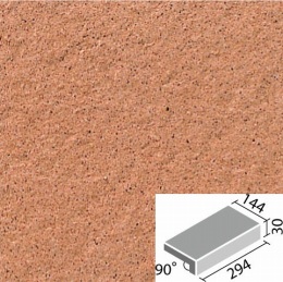 ピアッツア OXシリーズ 300×150mm角垂れ付き段鼻 PI-301/14