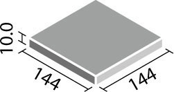 厨房用床タイル 150mm角平 PSN-150/1N