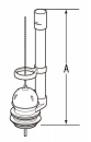 DTF-811C　INAX 密結サイホンロータンク用フロート弁