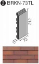 BRKN-73TL/6B ベルニーズ[ブリックタイプ]　長縦平