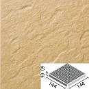 クレド 150mm角歩道用スロープ(Fパターン) CRD-150/6F