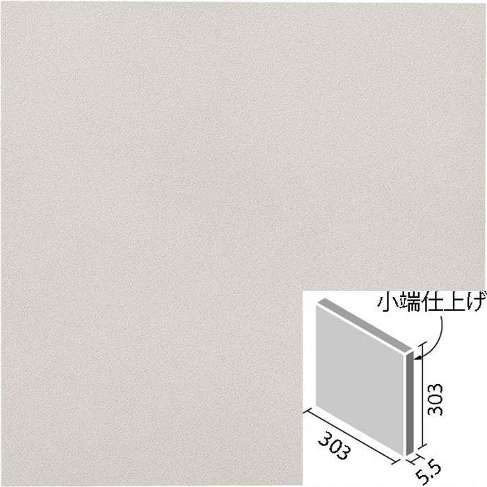 LIXIL エコカラットプラス ニュートランス 303角片面小端仕上げ(フラット) ECP-3031T/NTC3FN LIXIL(INAX) タイル 