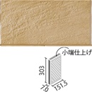 エコカラットプラス ストーン2 303x151角片面小端仕上げ(短辺) ECP-3151T/STN2(U)[バラ]