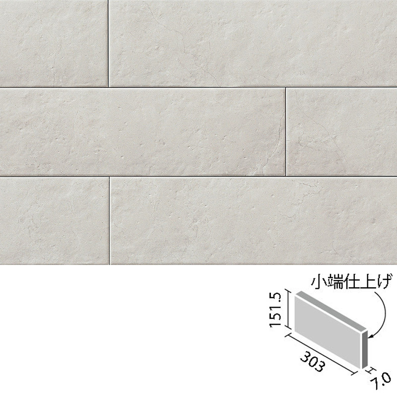 エコカラットプラス アンティークマーブル 303x151角片面小端仕上げ(短