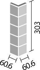 エコカラットプラス ペトラスクエア 90°曲ネット張り ECP-60N/90-14/PTS1N[シート]